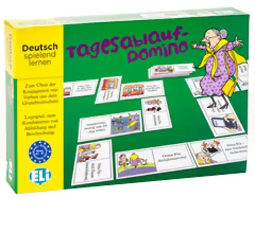 DAS TAGESABLAUF-DOMINO